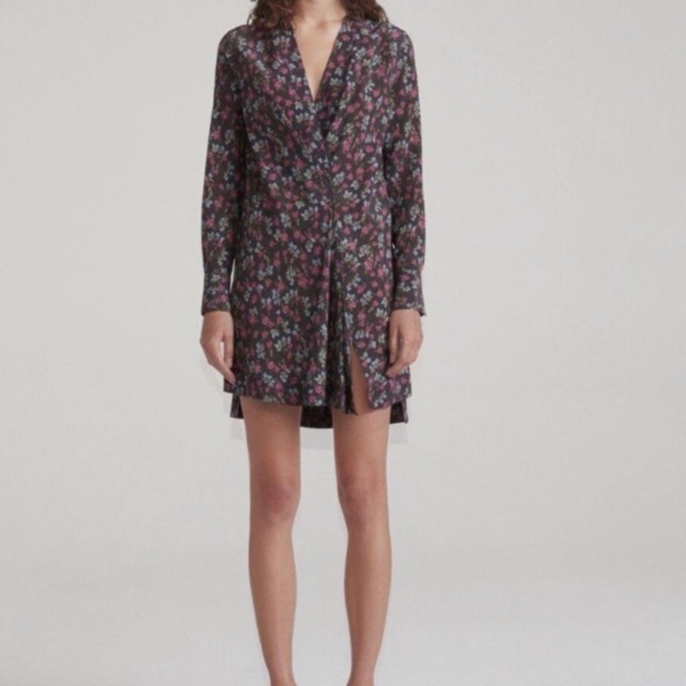 Rag & Bone long sleeve Shields Floral Dress